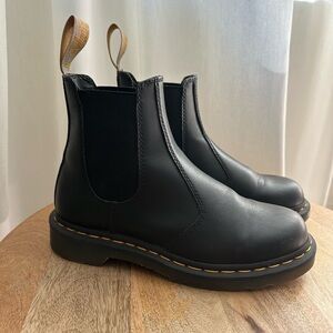 Dr. Martens Black Leather Chelsea Boots